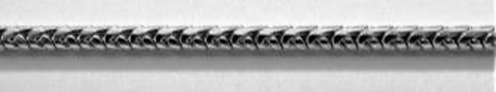 Zopfpanzerkette steif rund
