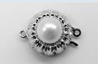 Perlschließe mit Perle