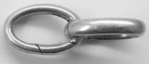 Kettengliedverschluss oval Doppelöse