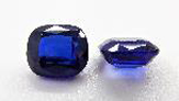 Saphir synthetisch antik facettiert